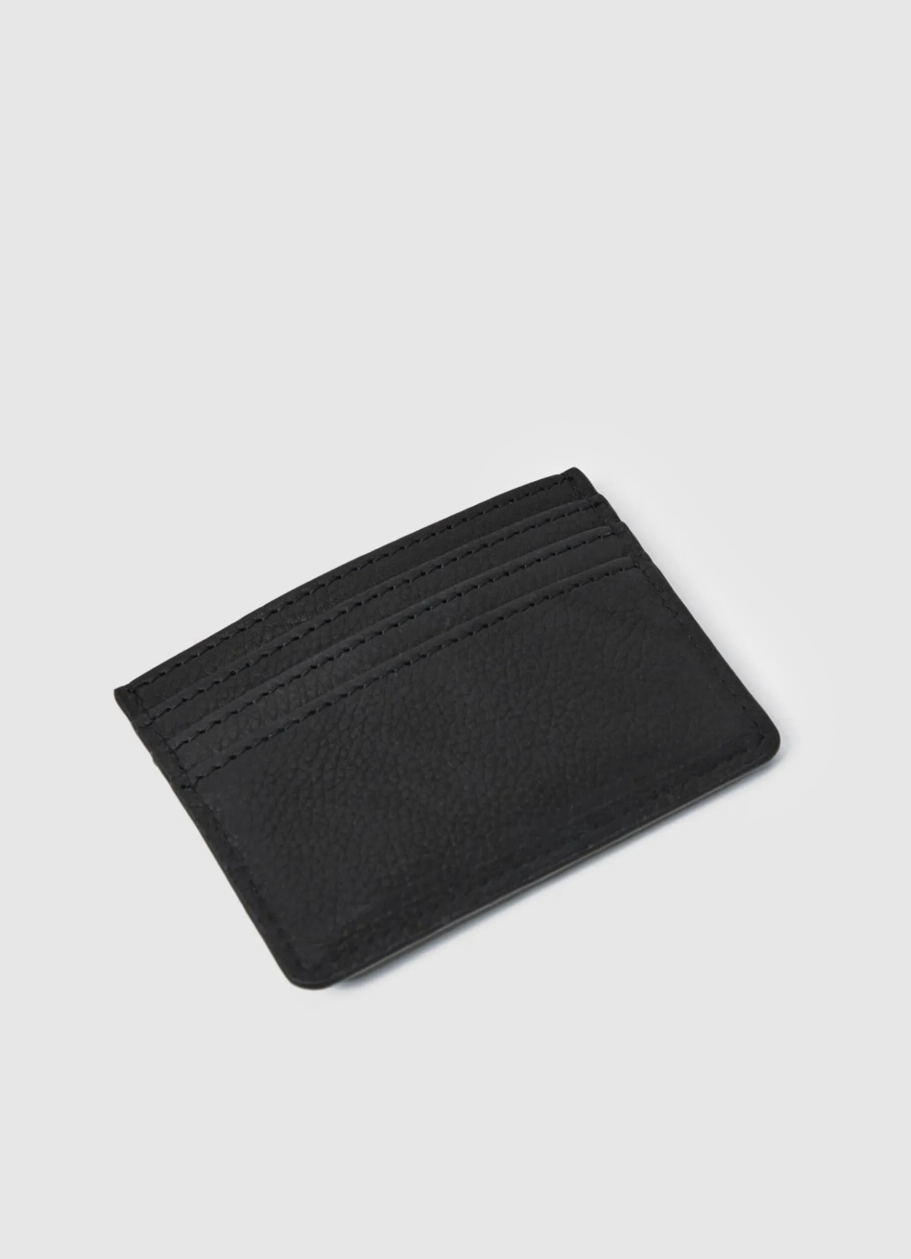 Men Pepe Jeans Printed Lining Leather Card Holder