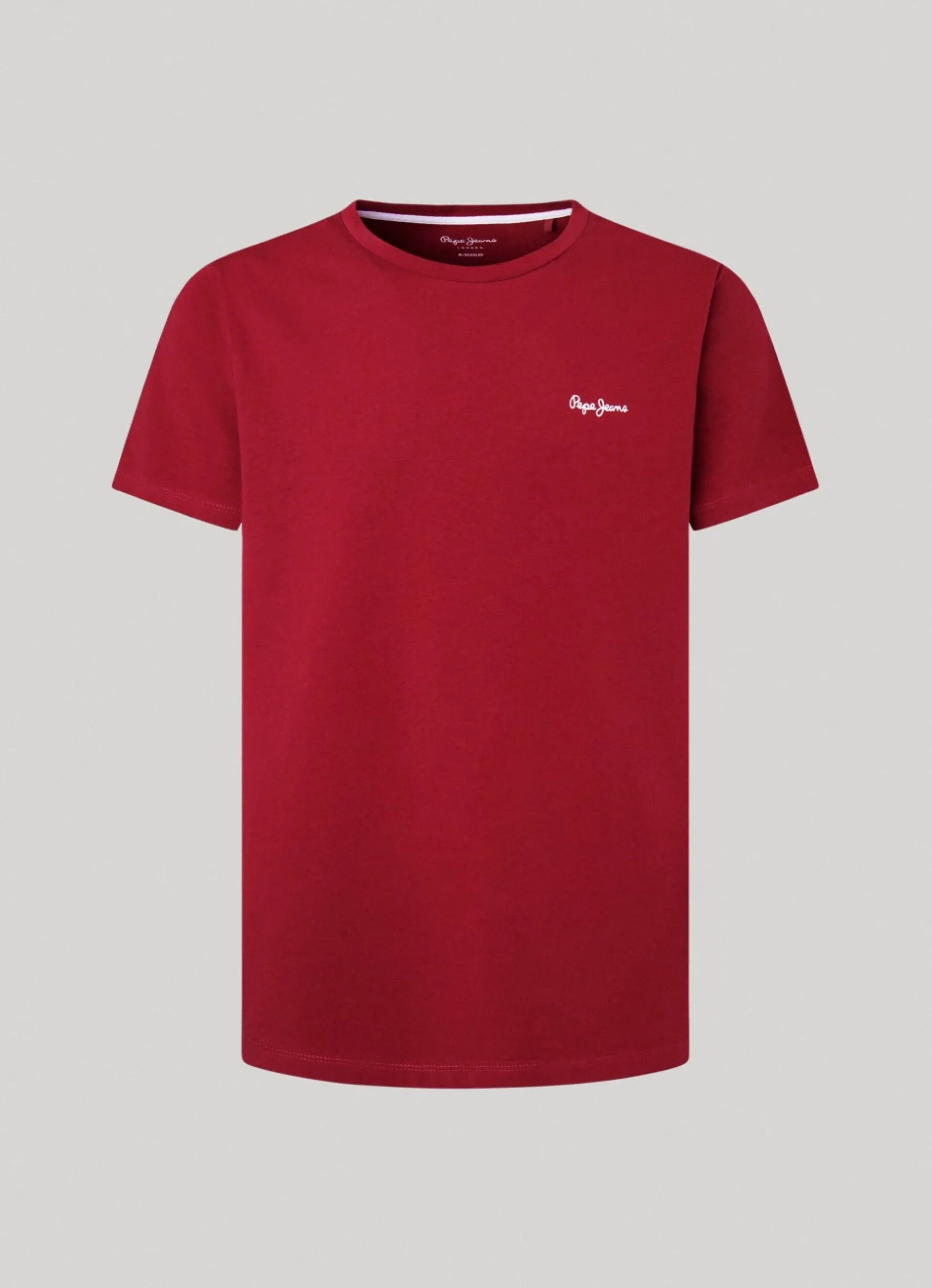 Men Pepe Jeans Printed Logo Cotton T-Shirt