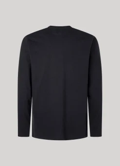 Men Pepe Jeans Printed Logo Cotton T-Shirt