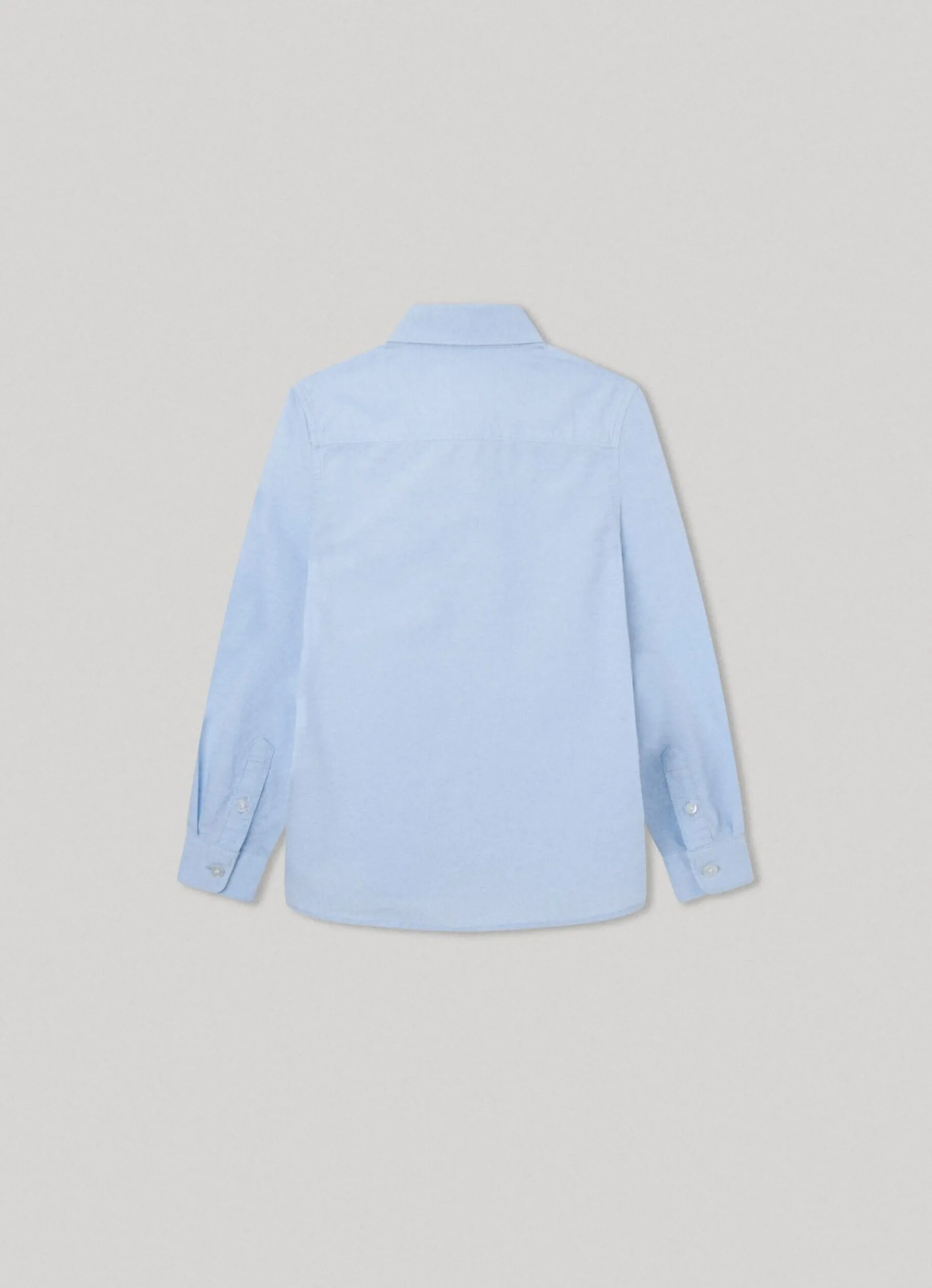 Boy Pepe Jeans Printed Logo Oxford Shirt