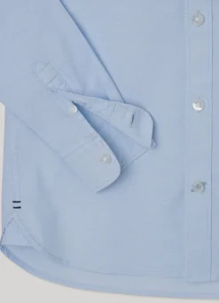 Boy Pepe Jeans Printed Logo Oxford Shirt