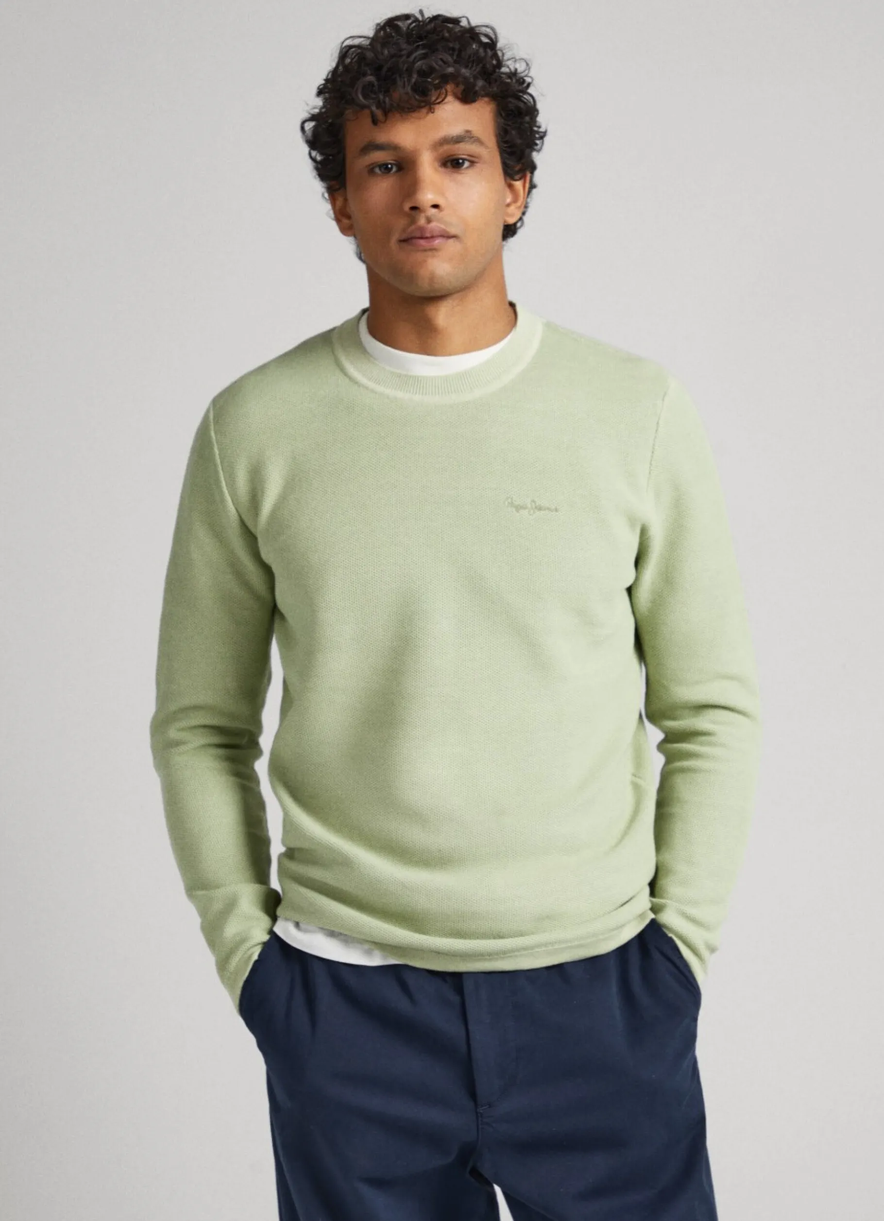 Men Pepe Jeans Printed Logo Sweatshirt