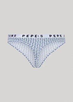Women Pepe Jeans Printed Logo Thong