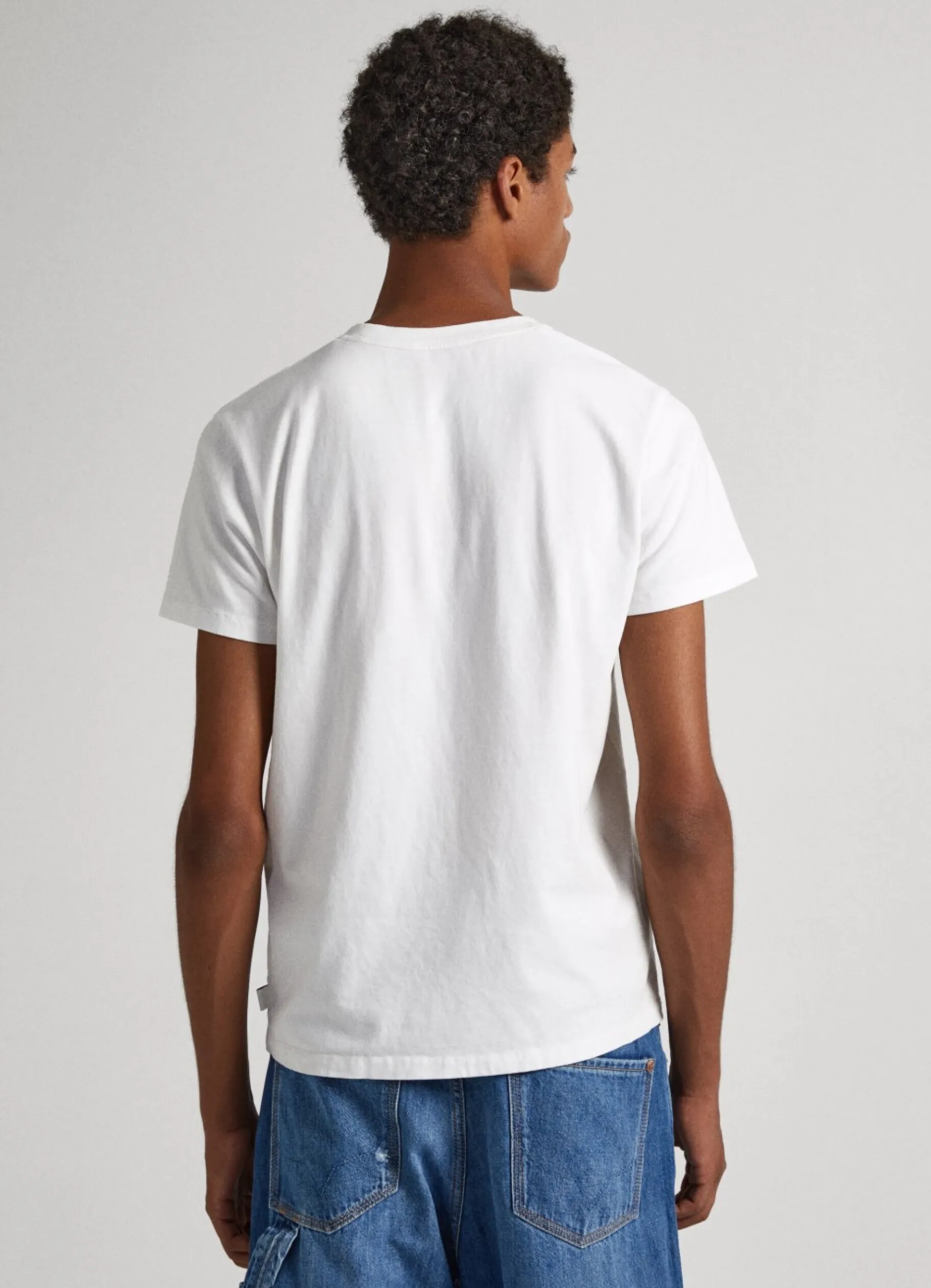 Men Pepe Jeans Printed Logo T-Shirt