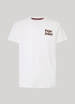 Men Pepe Jeans Printed Logo T-Shirt