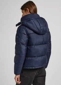 Women Pepe Jeans Puffer Jacket With Hood