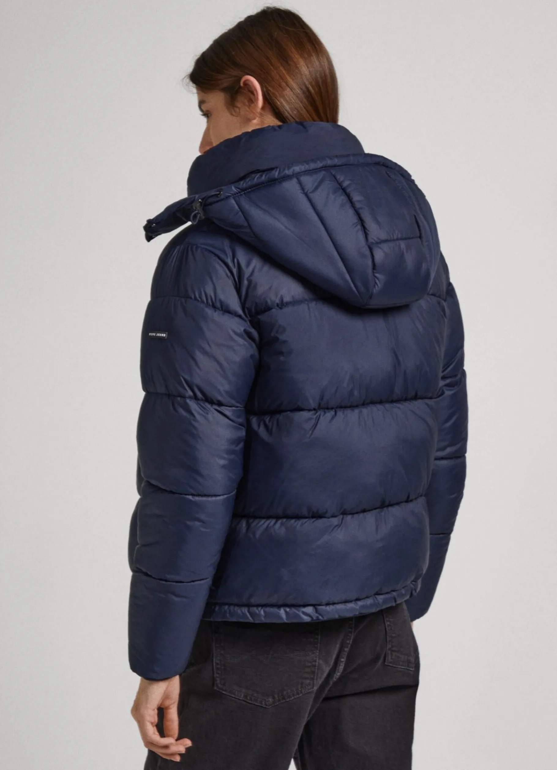 Women Pepe Jeans Puffer Jacket With Hood