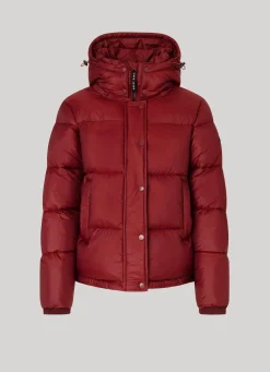 Women Pepe Jeans Puffer Jacket With Hood