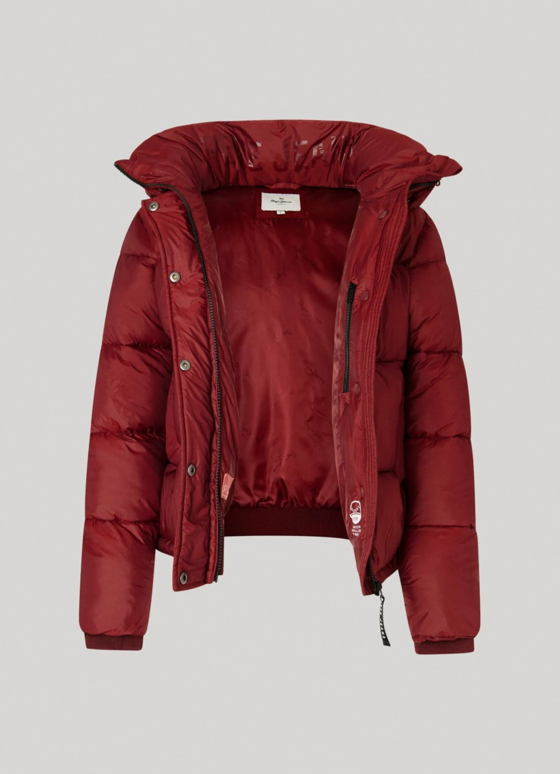 Women Pepe Jeans Puffer Jacket With Hood