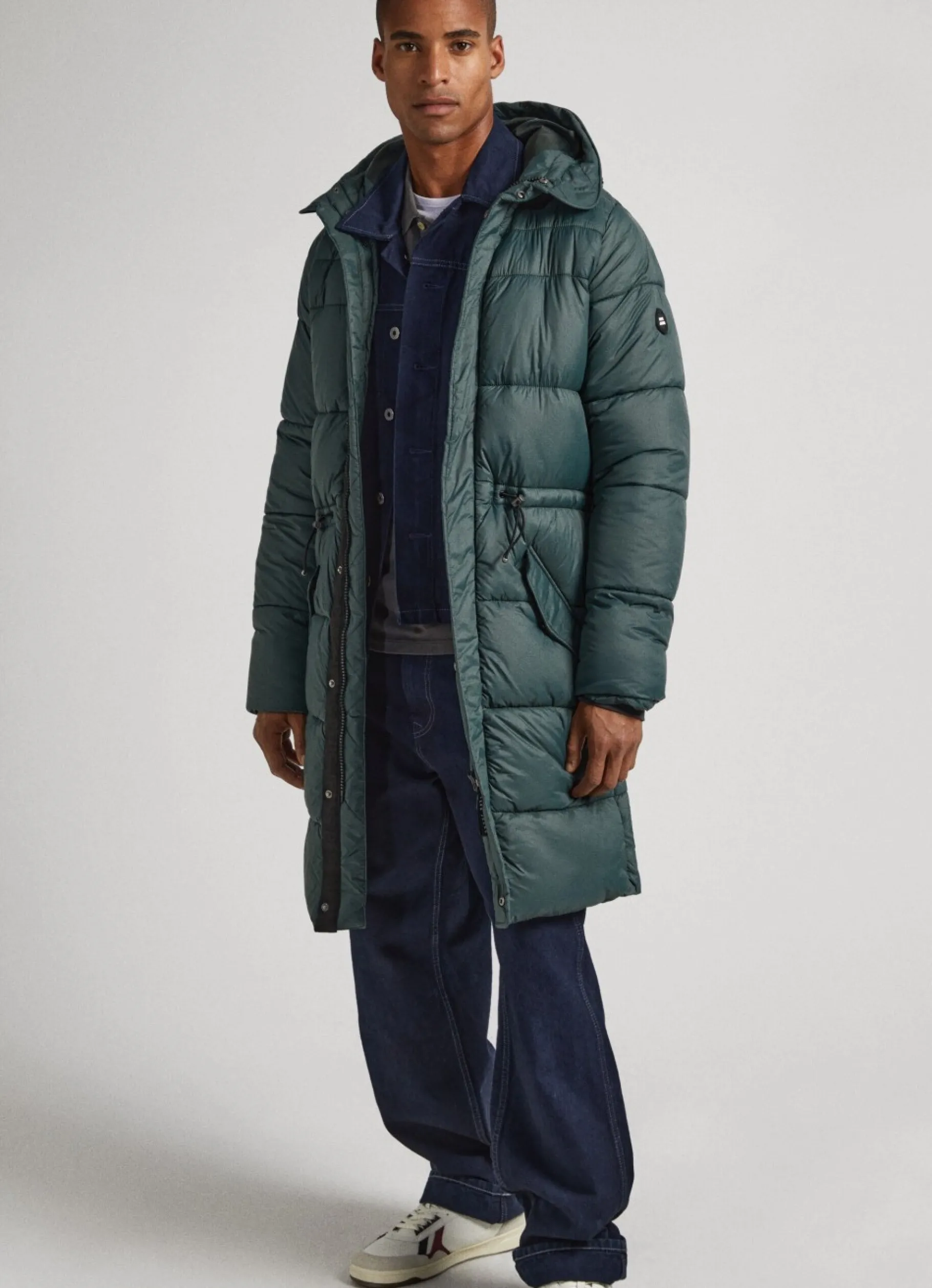 Men Pepe Jeans Puffer Parka