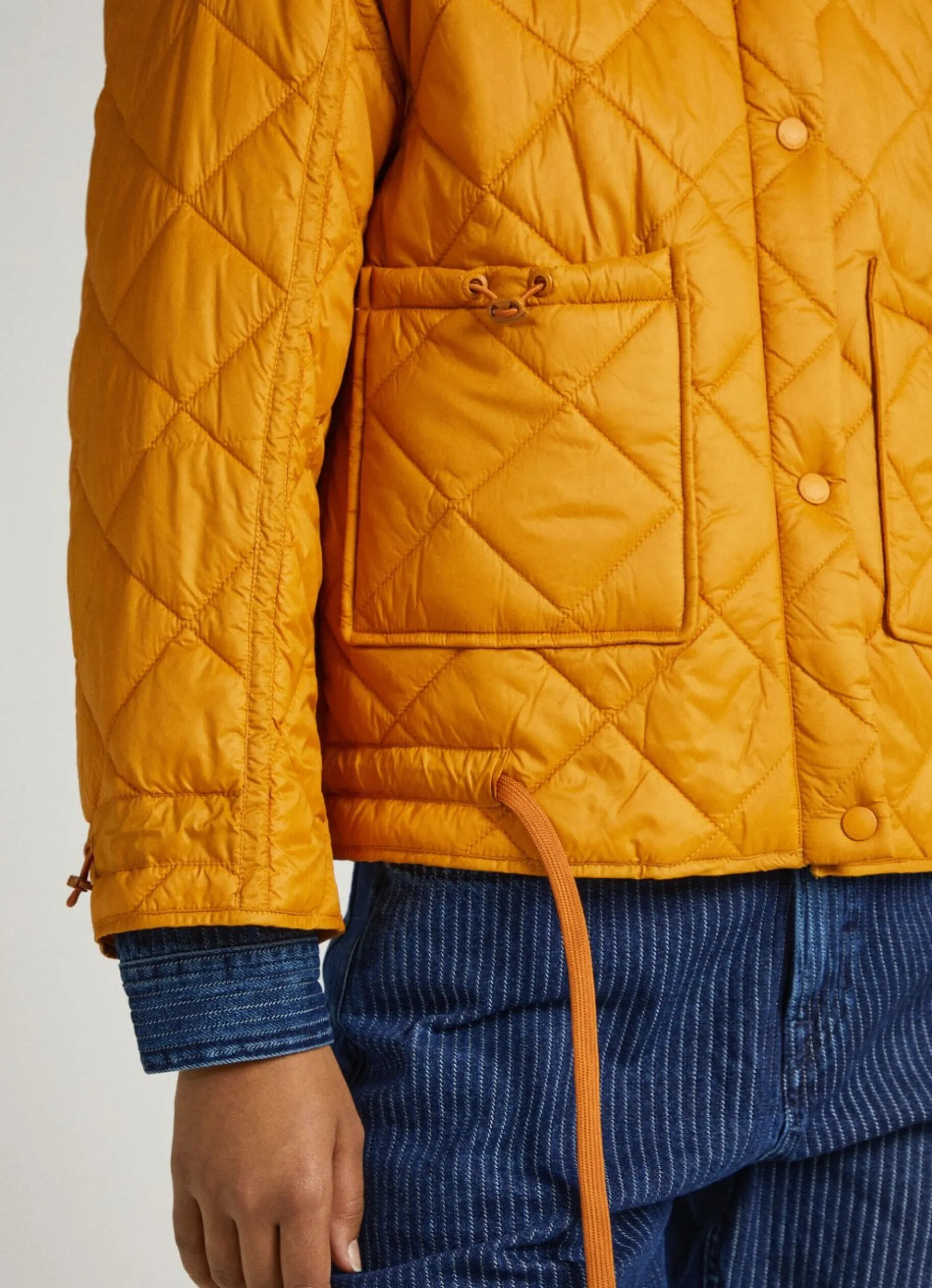 Women Pepe Jeans Quilted Down Jacket