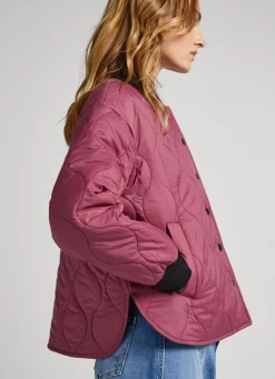 Women Pepe Jeans Quilted Down Jacket
