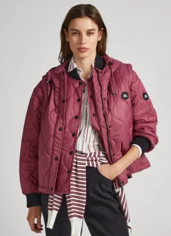 Women Pepe Jeans Quilted Vest