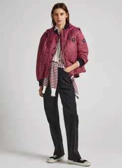 Women Pepe Jeans Quilted Vest