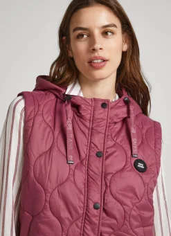Women Pepe Jeans Quilted Vest
