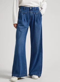 Women Pepe Jeans Quinn Relaxed Fit Mid-Rise Jeans