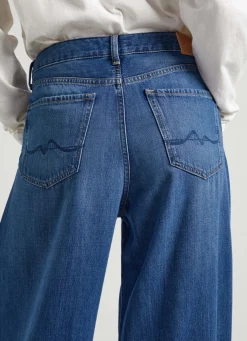 Women Pepe Jeans Quinn Relaxed Fit Mid-Rise Jeans