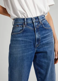 Women Pepe Jeans Rachel Balloon Fit High-Rise Jeans