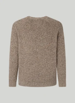 Men Pepe Jeans Raglan Sleeve Cotton Sweatshirt