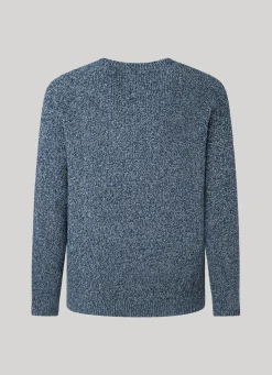 Men Pepe Jeans Raglan Sleeve Cotton Sweatshirt