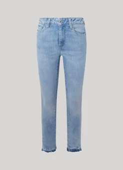 Women Pepe Jeans Regent Skinny Fit High-Rise Jeans