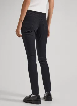 Women Pepe Jeans Regent Skinny Fit High-Rise Jeans