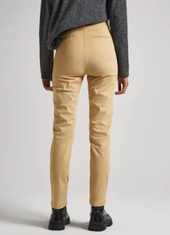 Women Pepe Jeans Regular Fit Chino Trousers