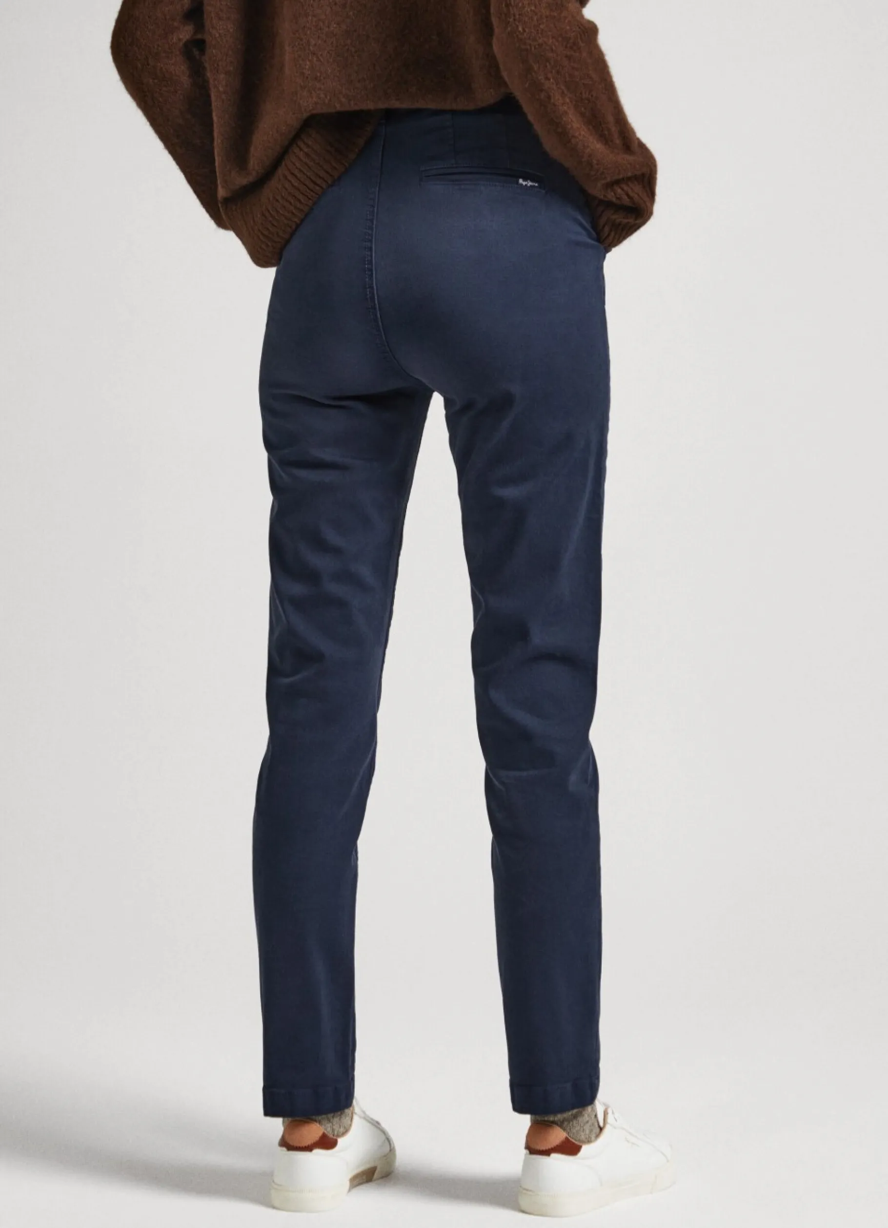 Women Pepe Jeans Regular Fit Chino Trousers