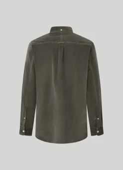 Men Pepe Jeans Regular Fit Corduroy Shirt