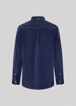 Men Pepe Jeans Regular Fit Corduroy Shirt
