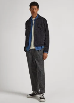 Men Pepe Jeans Regular Fit Gymdigo Jacket
