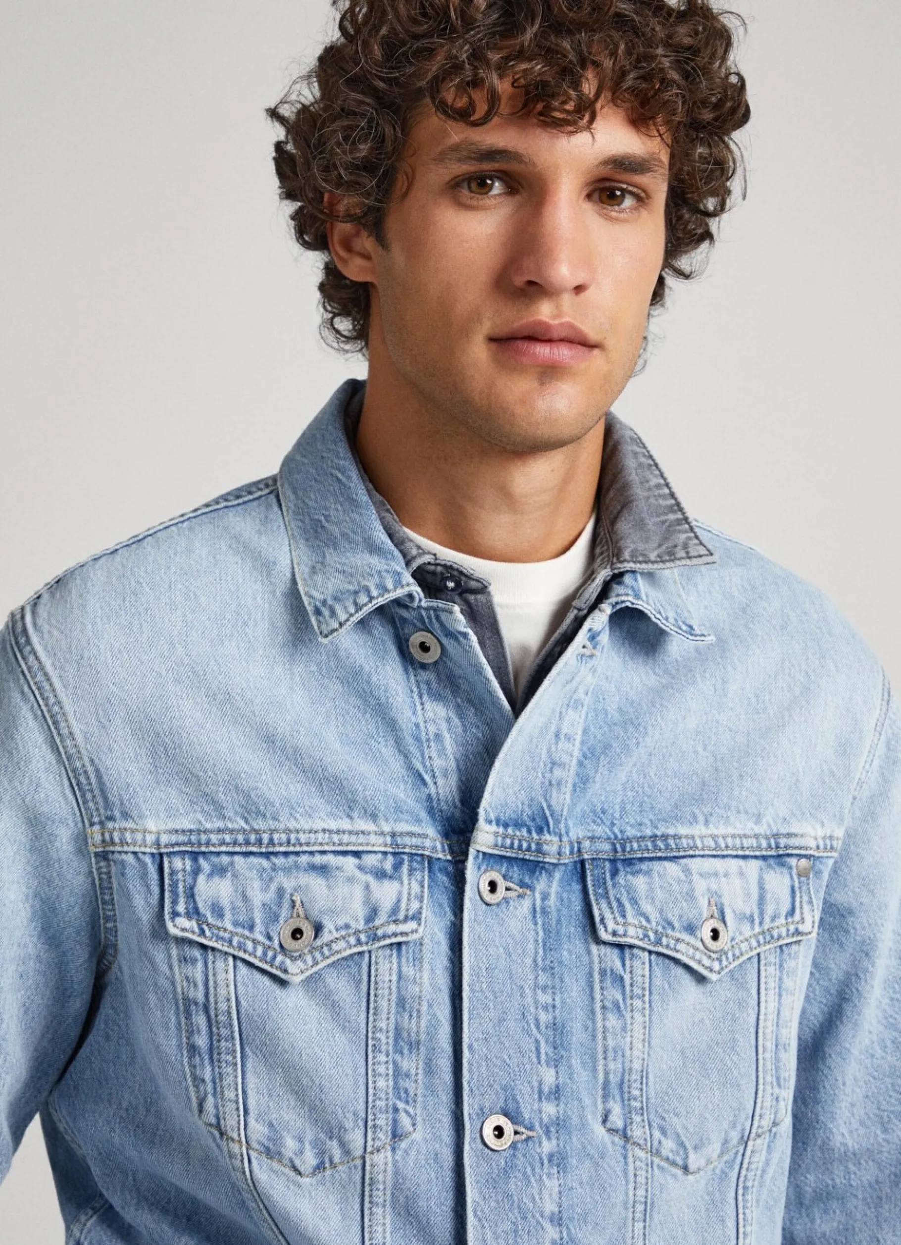 Men Pepe Jeans Regular Fit Jacket