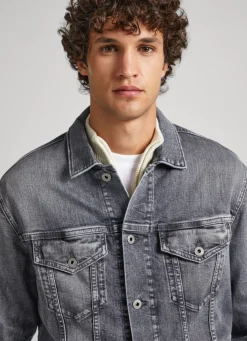 Men Pepe Jeans Regular Fit Jacket