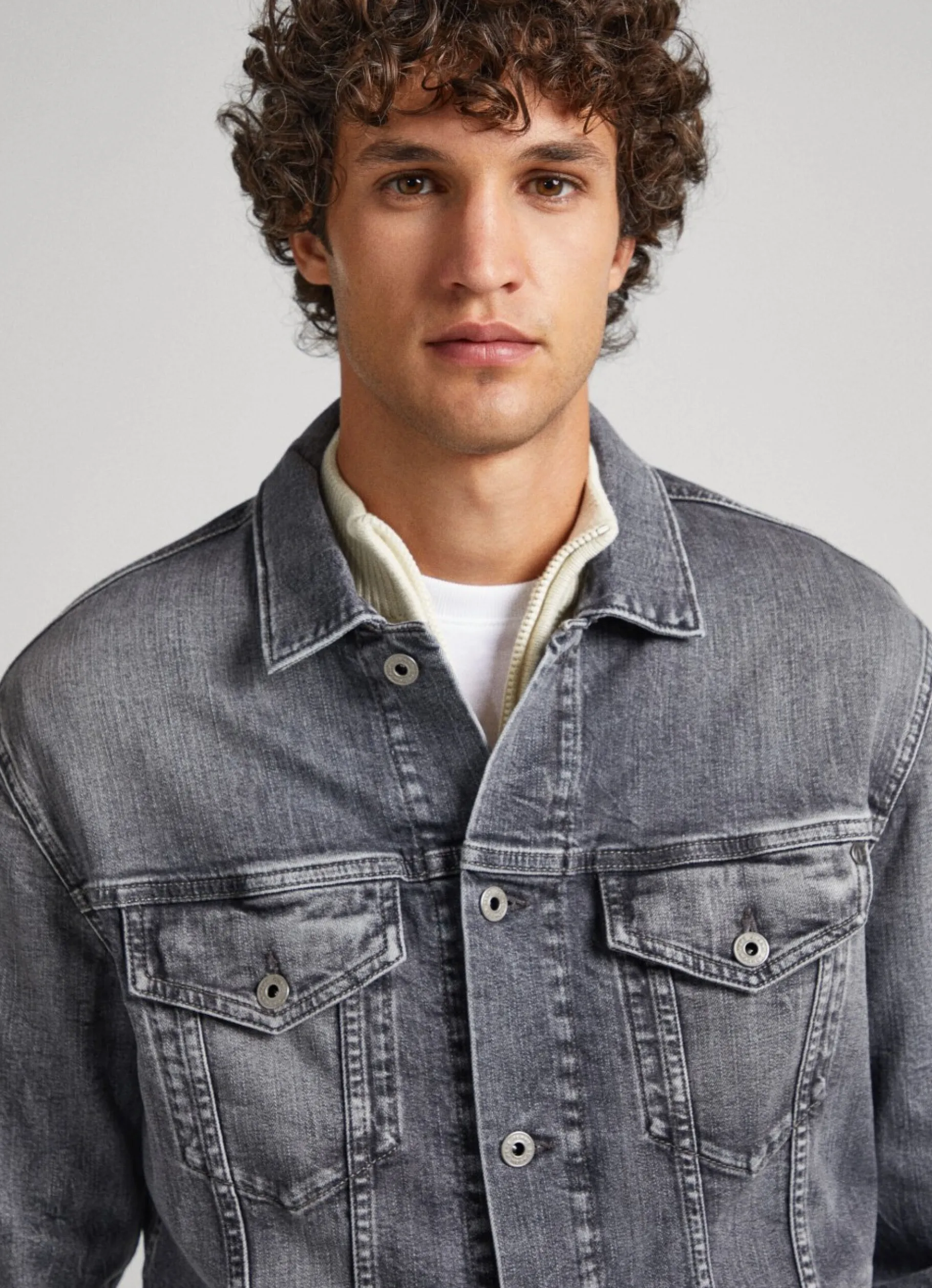 Men Pepe Jeans Regular Fit Jacket