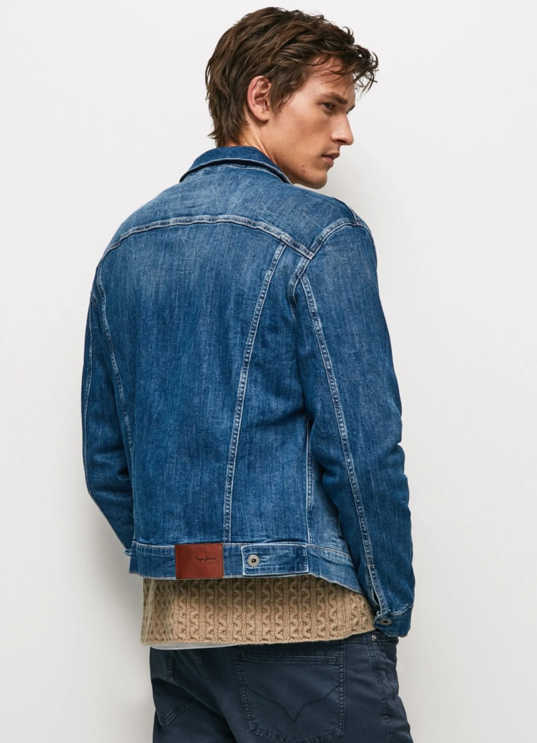 Men Pepe Jeans Regular Fit Jacket