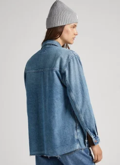 Women Pepe Jeans Regular Fit Overshirt