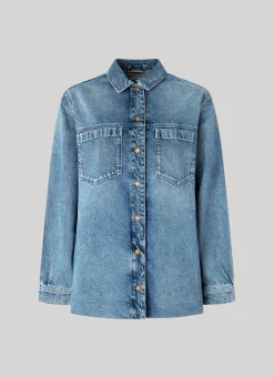 Women Pepe Jeans Regular Fit Overshirt