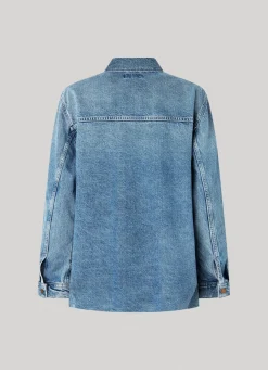 Women Pepe Jeans Regular Fit Overshirt