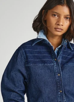 Women Pepe Jeans Regular Fit Overshirt