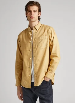 Men Pepe Jeans Regular Fit Oxford Shirt