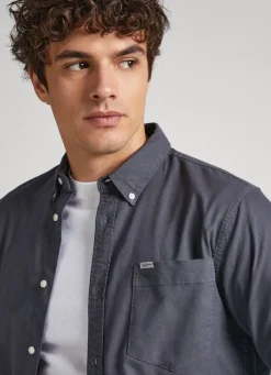 Men Pepe Jeans Regular Fit Oxford Shirt