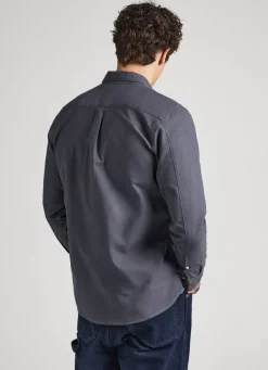 Men Pepe Jeans Regular Fit Oxford Shirt