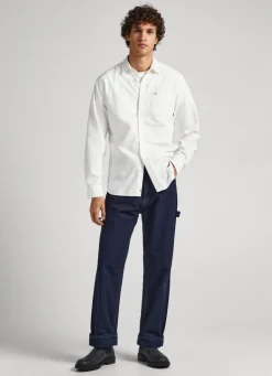 Men Pepe Jeans Regular Fit Oxford Shirt