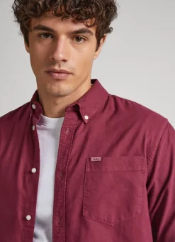 Men Pepe Jeans Regular Fit Oxford Shirt