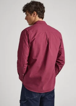 Men Pepe Jeans Regular Fit Oxford Shirt