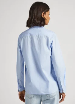 Women Pepe Jeans Regular Fit Poplin Shirt