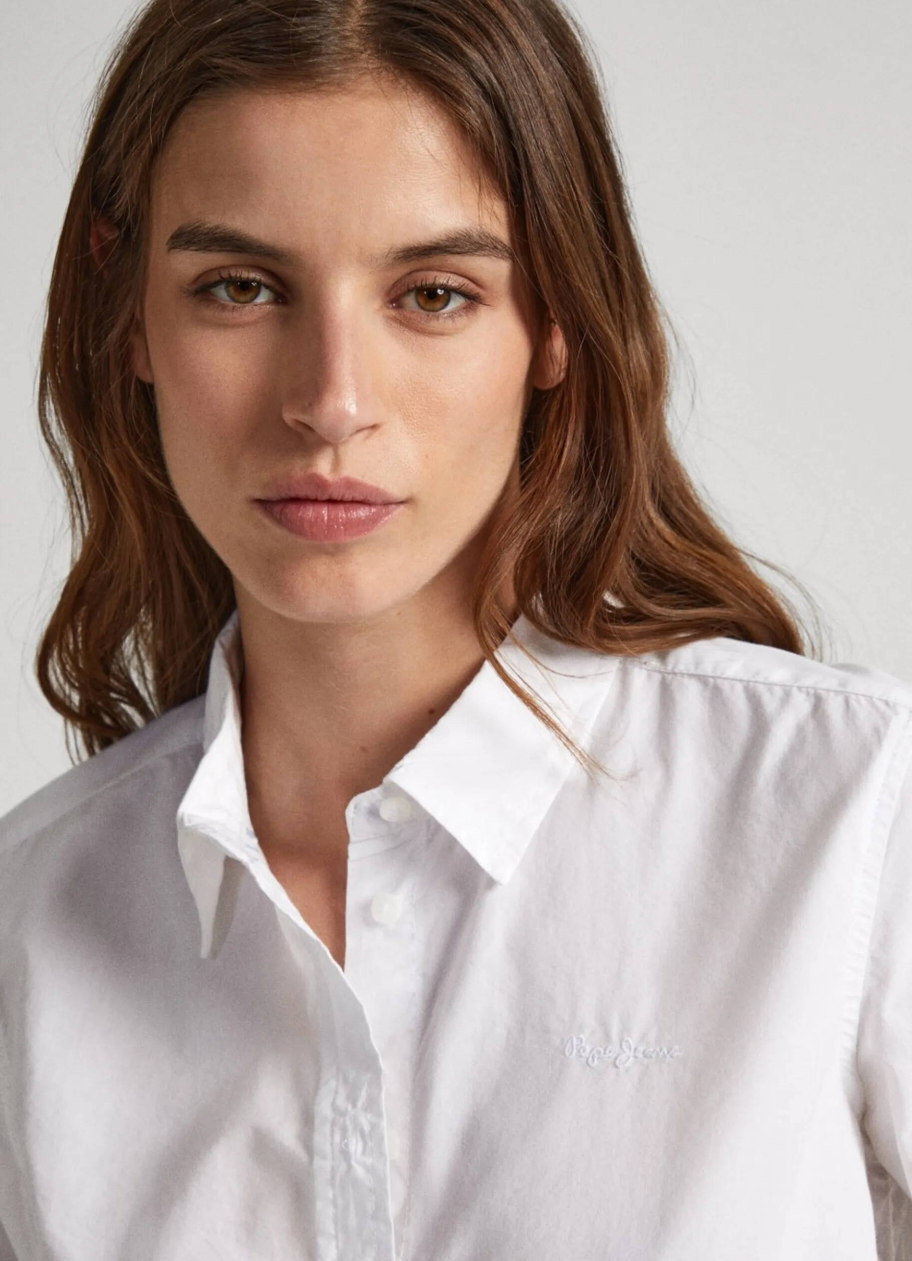 Women Pepe Jeans Regular Fit Poplin Shirt