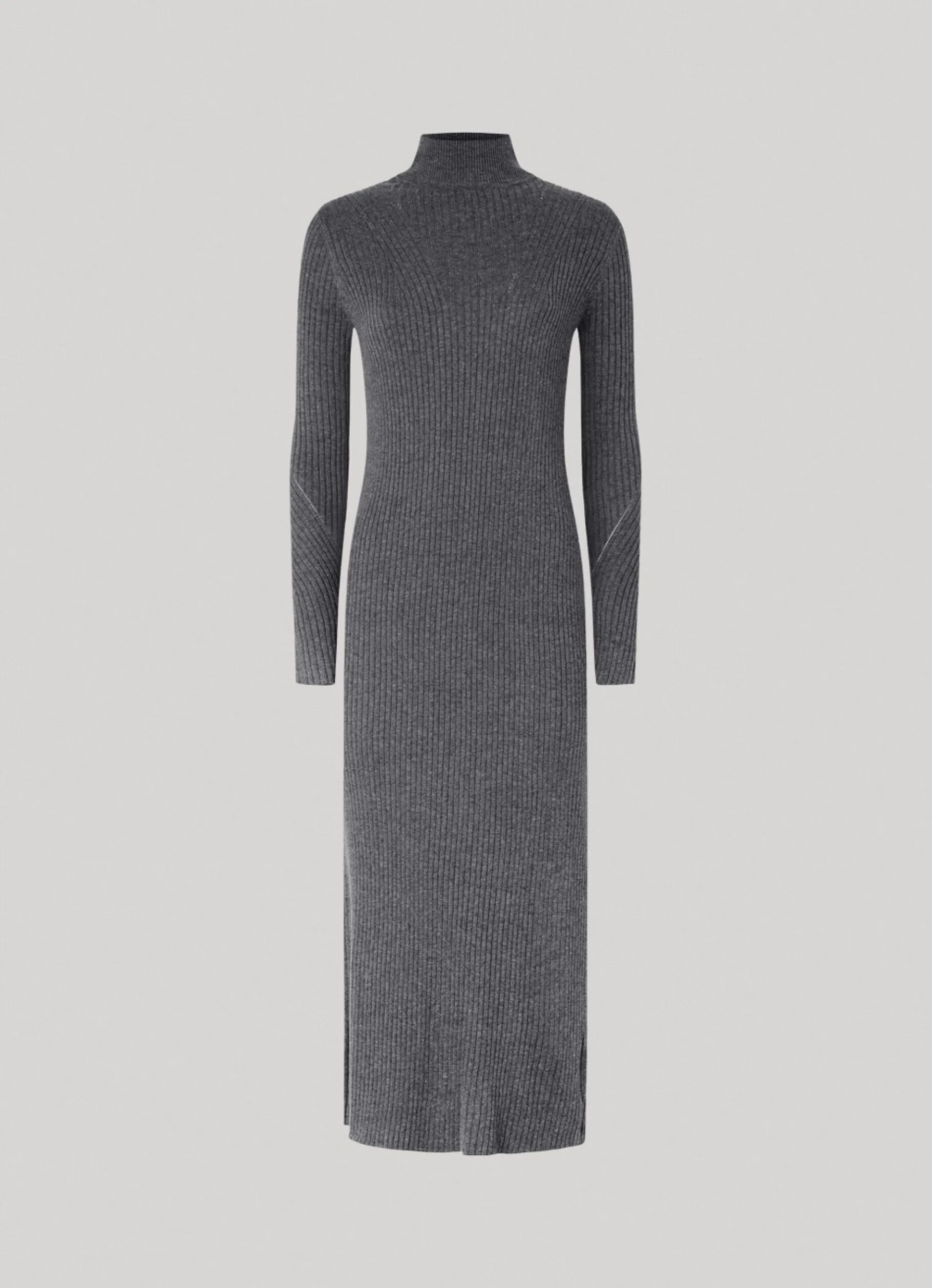 Women Pepe Jeans Regular Fit Ribbed Dress