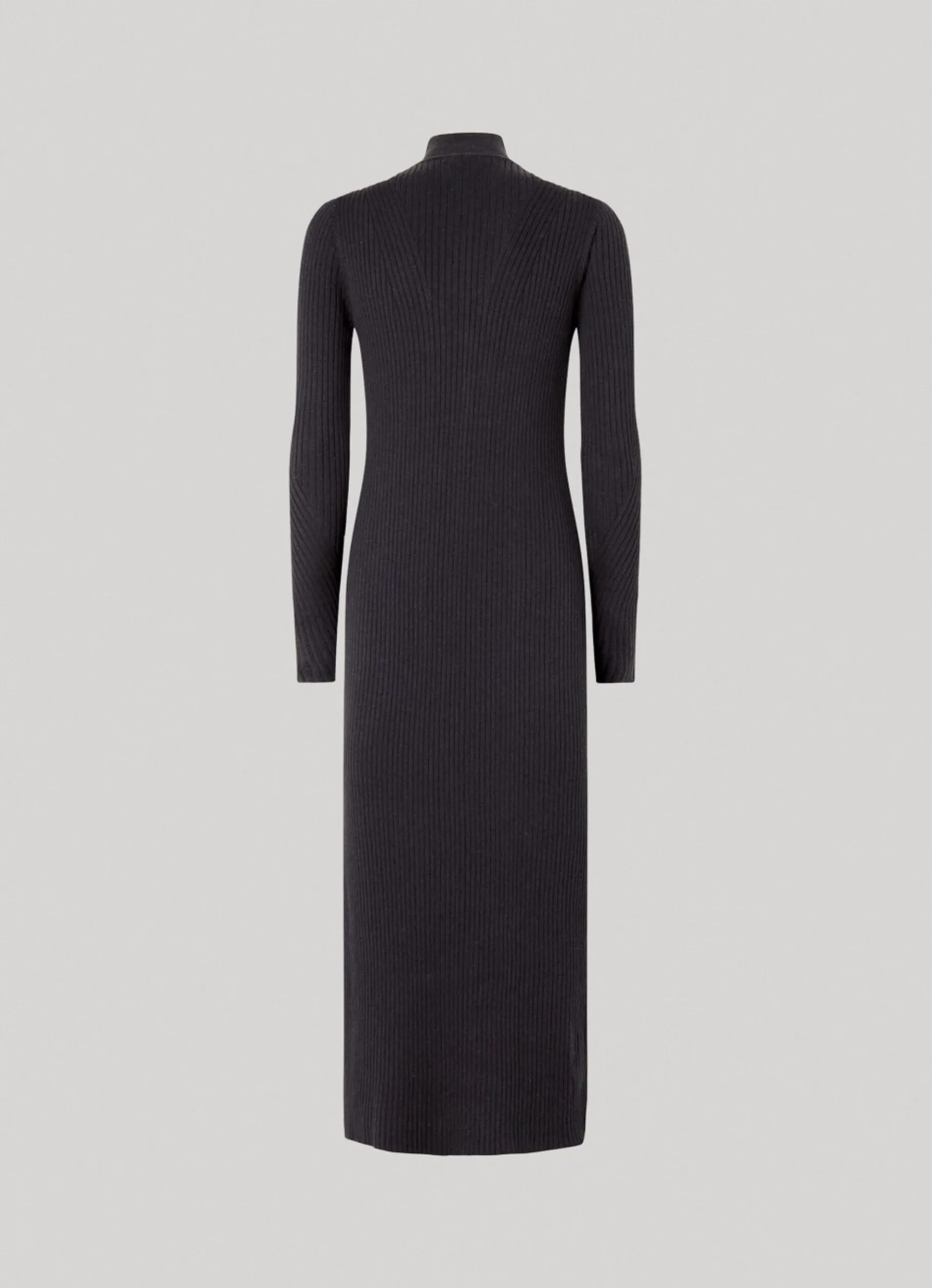 Women Pepe Jeans Regular Fit Ribbed Dress