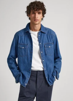 Men Pepe Jeans Regular Fit Shirt